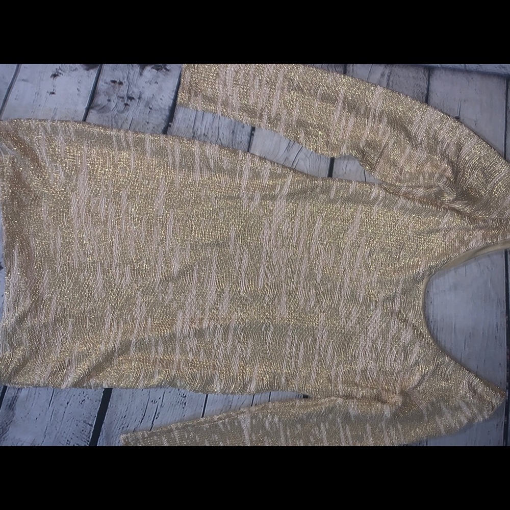 Gold dress (NWOT)